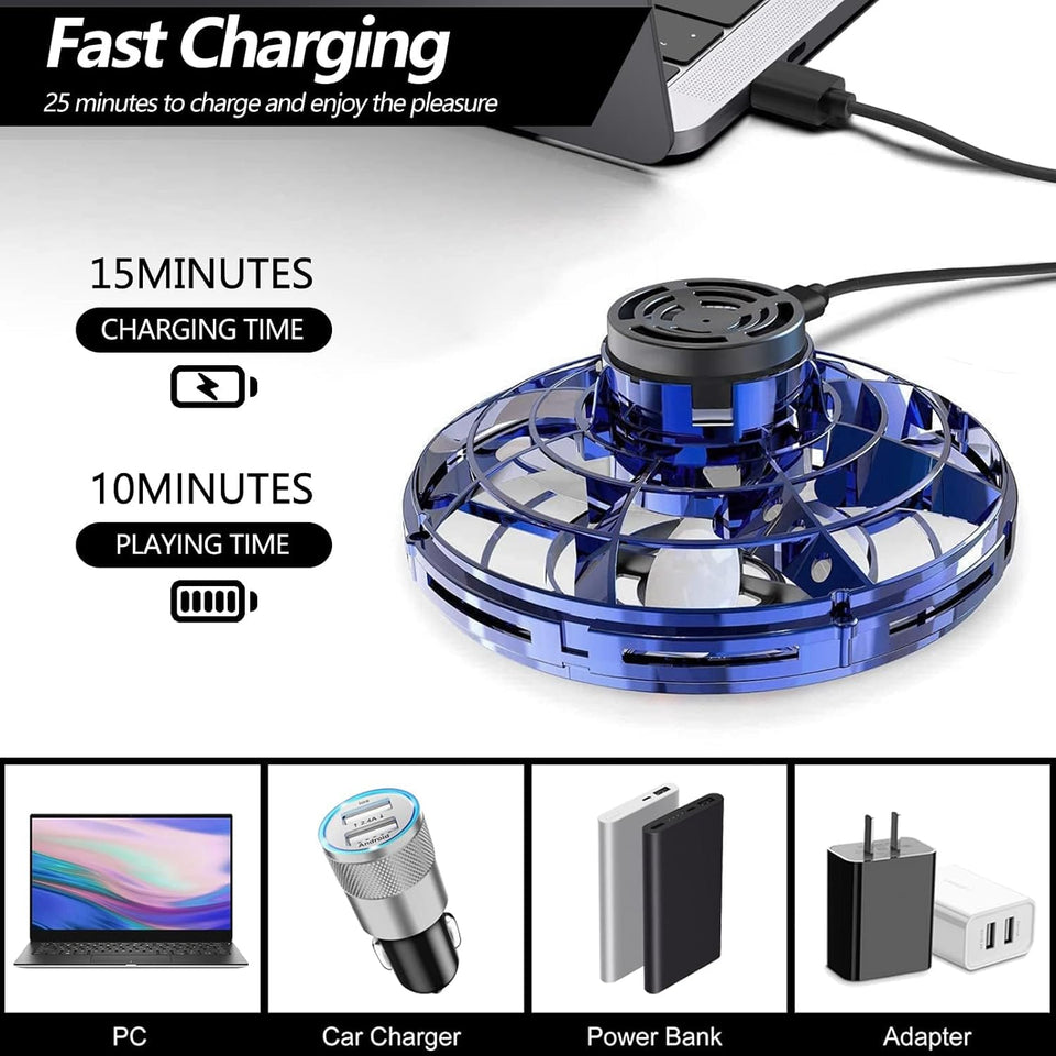 Gravity-Defying Flying Spinner
