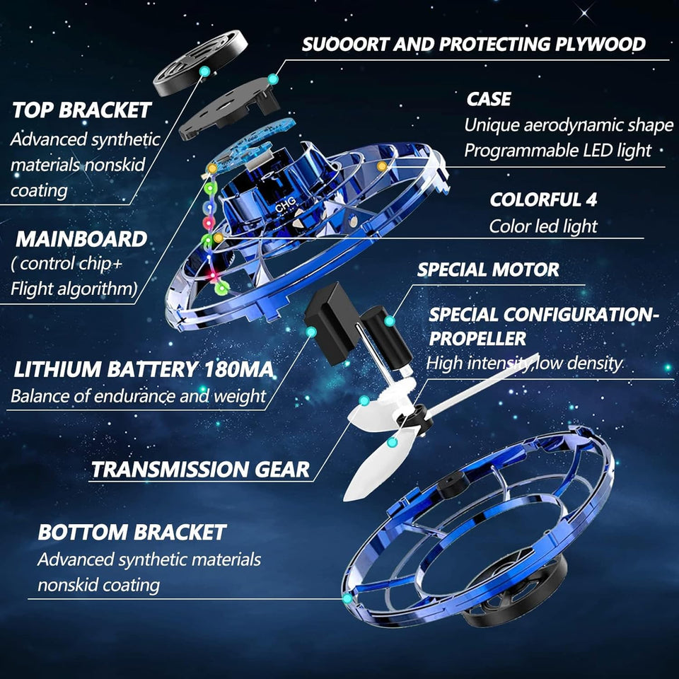 Gravity-Defying Flying Spinner