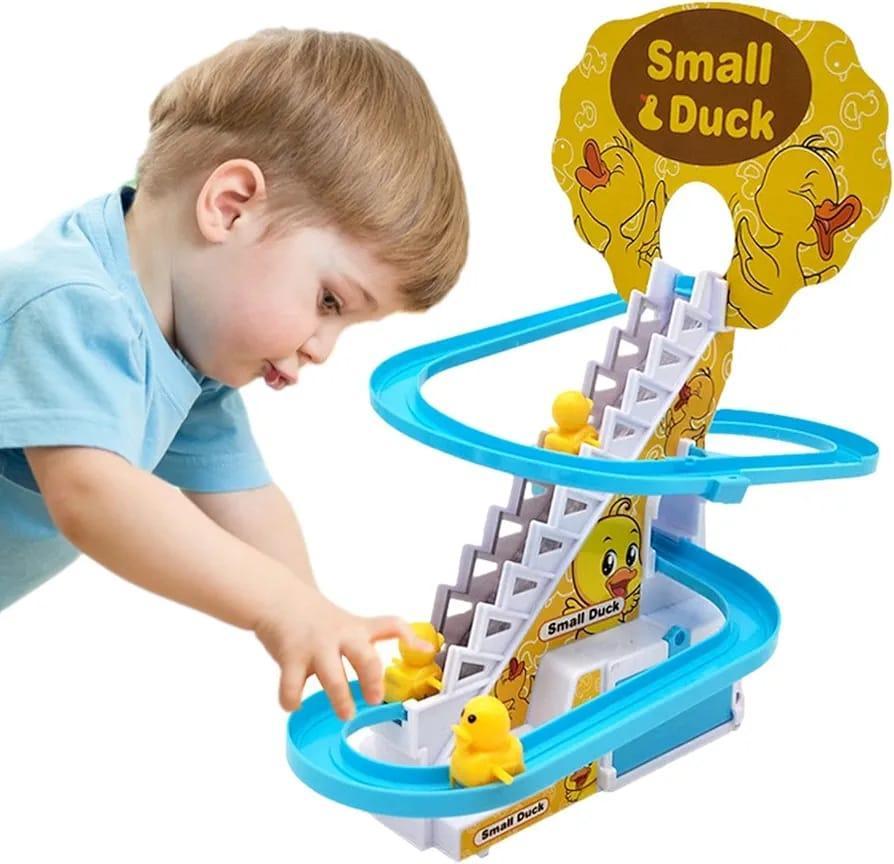 Fun Musical Climbing Duck Toy
