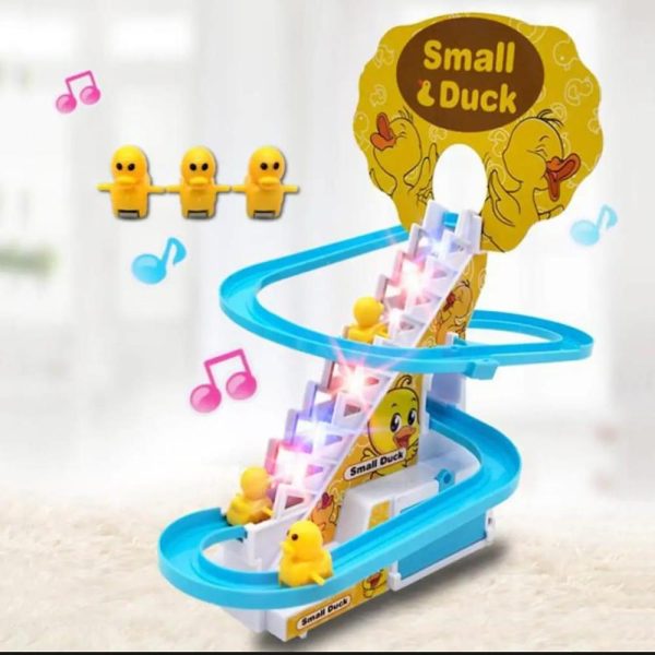 Fun Musical Climbing Duck Toy