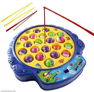 Fishing Game Toy Set with Rotating Board